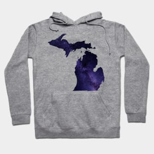 Michigan Galaxy (purple) Hoodie